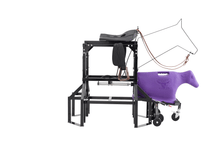 Load image into Gallery viewer, 7K Something Horse & Calf Sled Complete Powered Setup - Roping Chute, Calf and Sled with Wheels and Skids