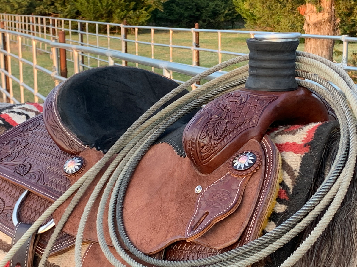 Dally Ribbon Roping Saddles & Dally Post | 7K Roping