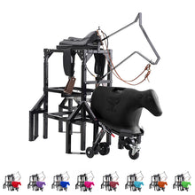 Load image into Gallery viewer, 7K Something Horse &amp; Calf Sled Complete Powered Setup - Roping Chute, Calf and Sled with Wheels and Skids