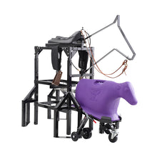 Load image into Gallery viewer, 7K Something Horse &amp; Calf Sled Complete Powered Setup - Roping Chute, Calf and Sled with Wheels and Skids