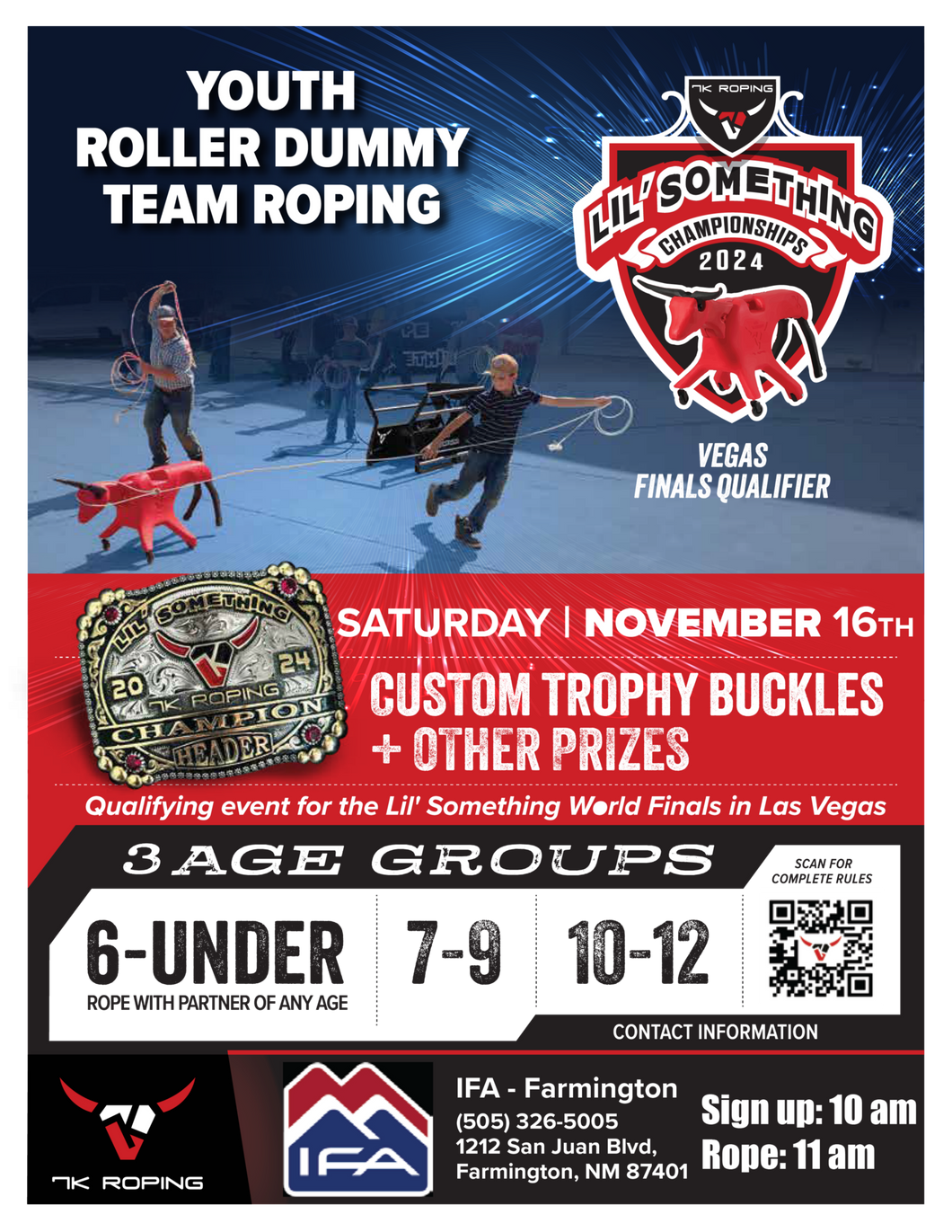 Lil’ Something Roller Roper Dummy Ropings – 7K Roping