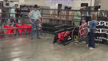 Load image into Gallery viewer, 7K Lil&#39; Something Roller Roping Dummy &amp; Chute Combo
