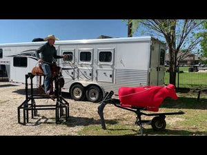 7K Something Horse Mount &  Steer Sled Complete Setup