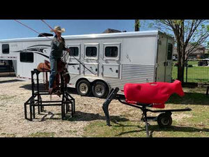 7K Something Horse Mount &  Steer Sled Complete Setup